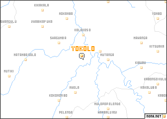 map of Yokolo