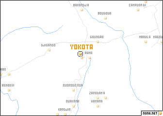 map of Yokota