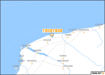 map of Yokoyama