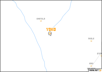 map of Yoko