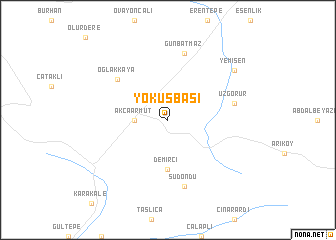 map of Yokuşbaşı