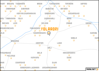 map of Yola Aori