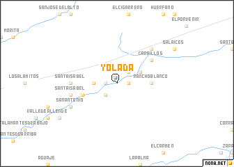 map of Yolada