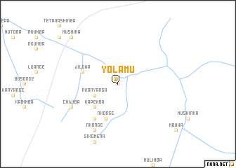 map of Yolamu