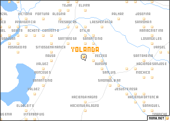 map of Yolanda