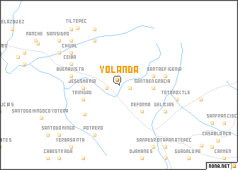 map of Yolanda