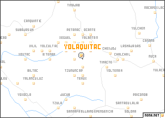 map of Yoláquitac