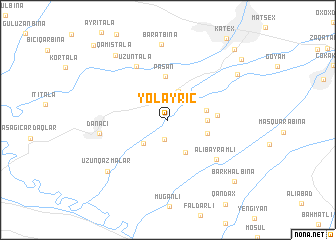 map of Yolayrıc