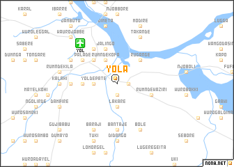 map of Yola