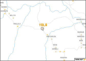 map of Yola