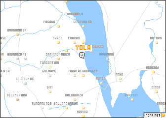 map of Yola