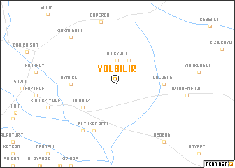 map of Yolbilir