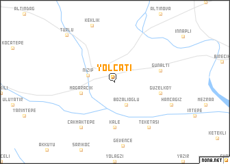 map of Yolçatı