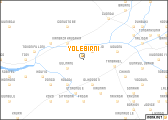 map of Yole Birni