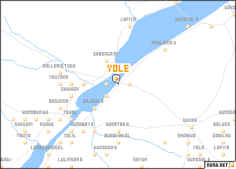 map of Yole