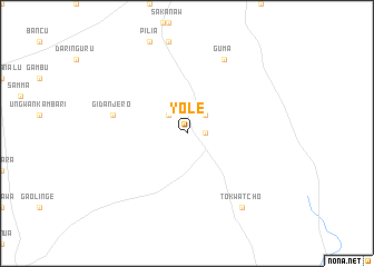 map of Yole