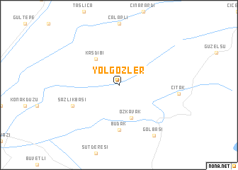 map of Yolgözler