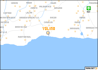 map of Yolina