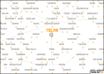 map of Yolma