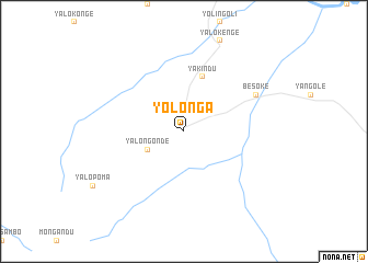 map of Yolonga