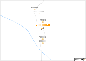 map of Yolonga