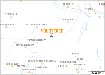 map of Yolotepec