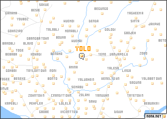 map of Yolo