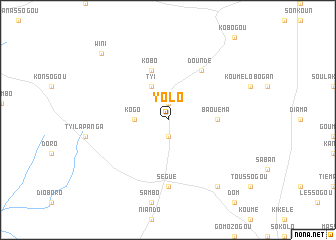map of Yolo