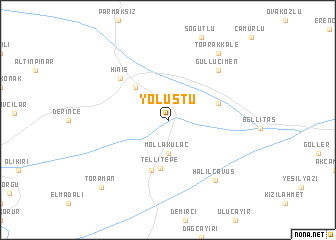 map of Yolüstü