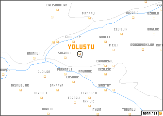 map of Yolüstü