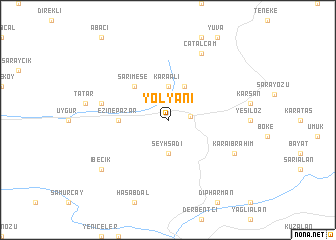 map of Yolyanı