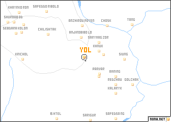 map of Yol