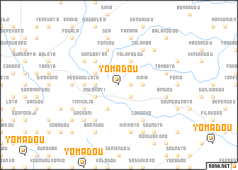 map of Yomadou