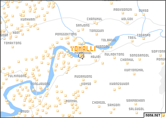 map of Yŏmal-li