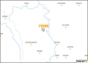 map of Yombe