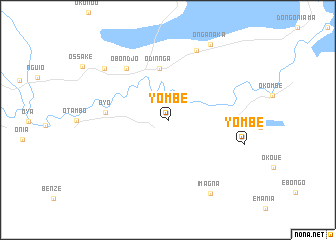 map of Yombé