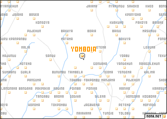 map of Yomboia