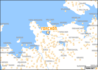 map of Yŏm-ch\