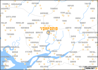 map of Yomforia