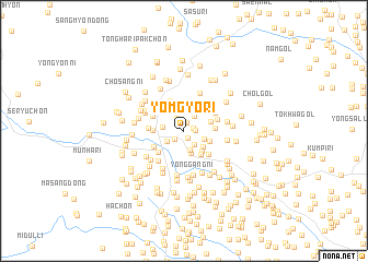 map of Yŏmgyo-ri