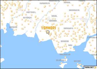 map of Yŏmho-ri