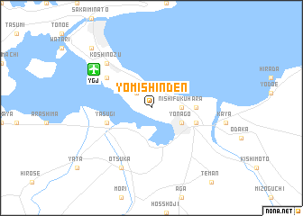map of Yomi-shinden