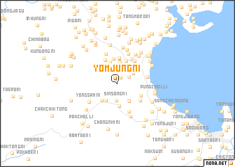 map of Yŏmjung-ni