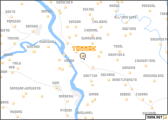 map of Yŏmmak