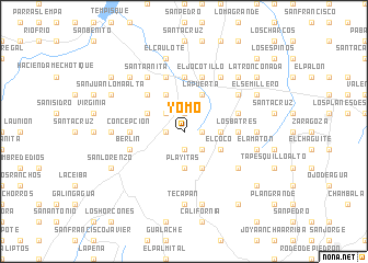 map of Yomo