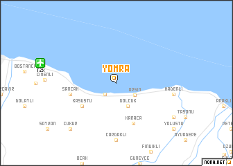 map of Yomra