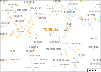 map of Yŏmul-li