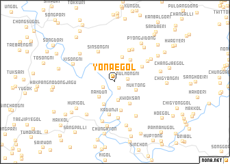 map of Yŏnae-gol