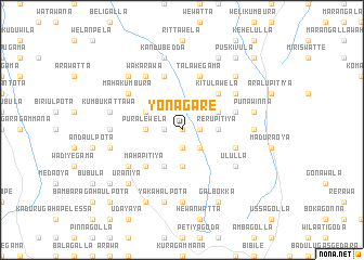map of Yonagare