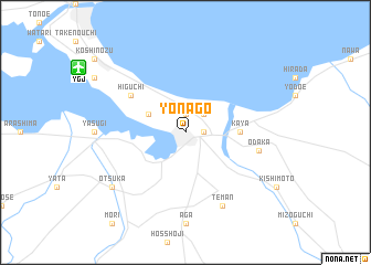 map of Yonago